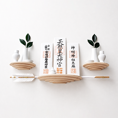 神棚(御札三体用)